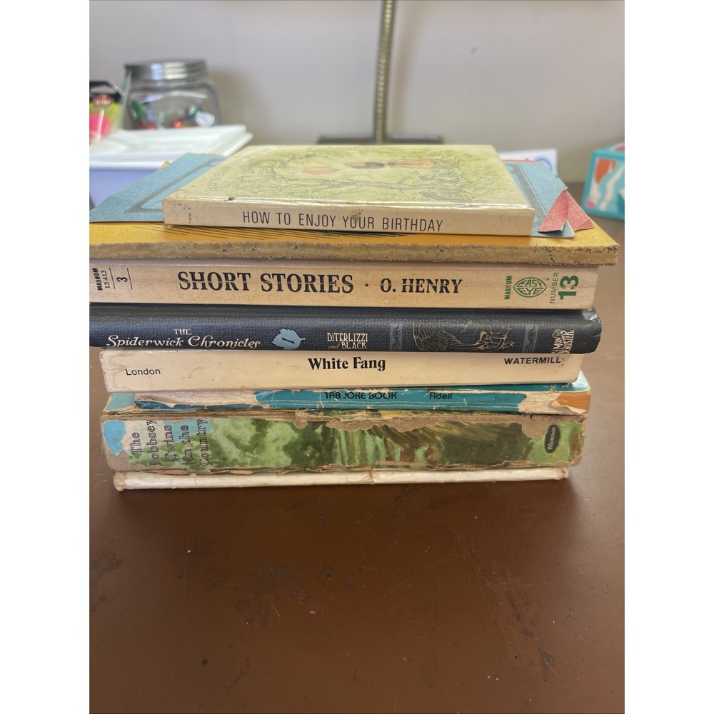 Vintage Lot of 30 Books Random Years for Kids/ Young Teens/Preschool BB6 - Picture 2 of 16
